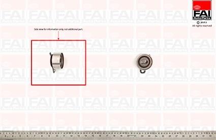 FAI AutoParts T9288 - Spriegotājrullītis, Gāzu sadales mehānisma piedziņas siksna autospares.lv