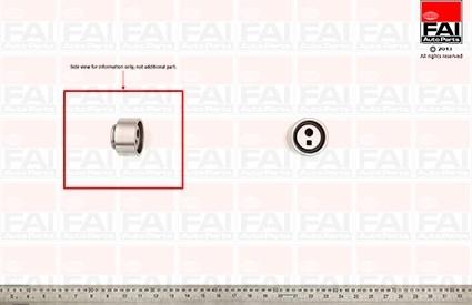 FAI AutoParts T9270 - Spriegotājrullītis, Gāzu sadales mehānisma piedziņas siksna autospares.lv