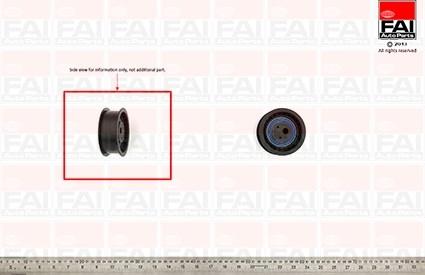 FAI AutoParts T6810 - Tensioner Pulley, timing belt www.autospares.lv