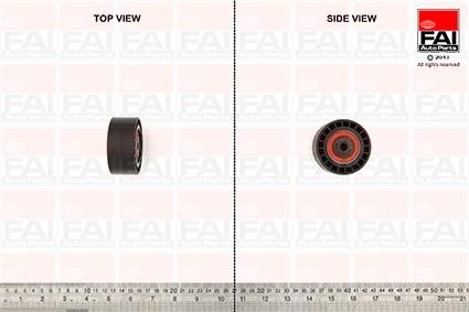 FAI AutoParts T1161 - Parazīt / Vadrullītis, Zobsiksna autospares.lv