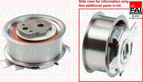 FAI AutoParts T1236 - Натяжной ролик, зубчатый ремень ГРМ www.autospares.lv