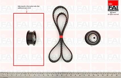 FAI AutoParts TBK96 - Timing Belt Set www.autospares.lv