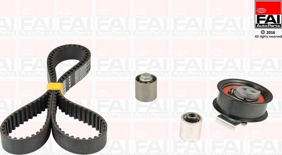 FAI AutoParts TBK457 - Комплект зубчатого ремня ГРМ www.autospares.lv