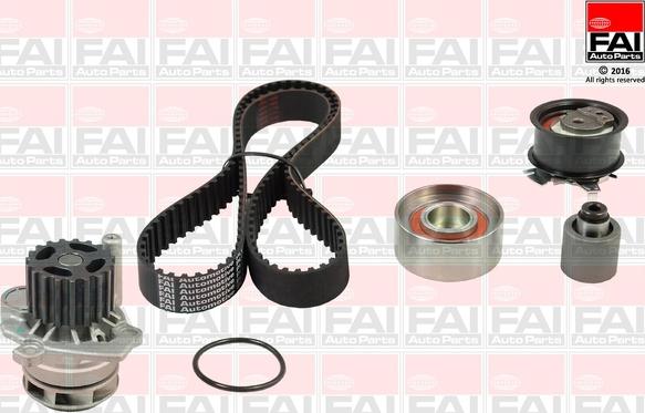 FAI AutoParts TBK485-6335 - Водяной насос + комплект зубчатого ремня ГРМ www.autospares.lv