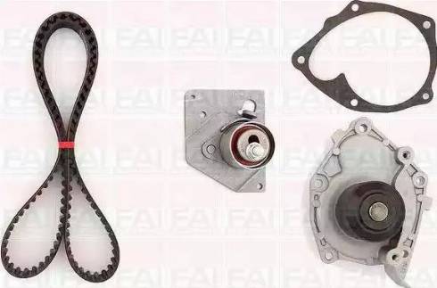 FAI AutoParts TBK439-6386 - Ūdenssūknis + Zobsiksnas komplekts autospares.lv