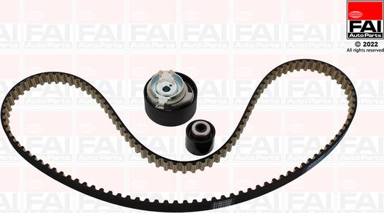 FAI AutoParts TBK565 - Комплект зубчатого ремня ГРМ www.autospares.lv