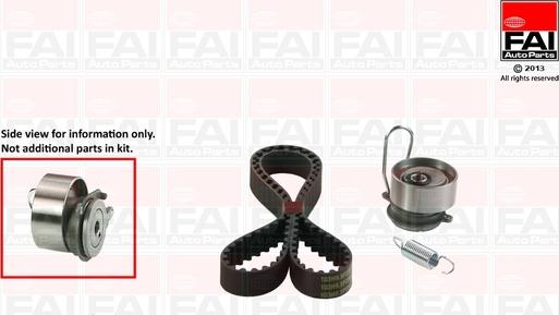 FAI AutoParts TBK501 - Zobsiksnas komplekts www.autospares.lv