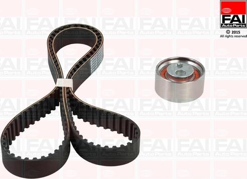 FAI AutoParts TBK511 - Комплект зубчатого ремня ГРМ www.autospares.lv