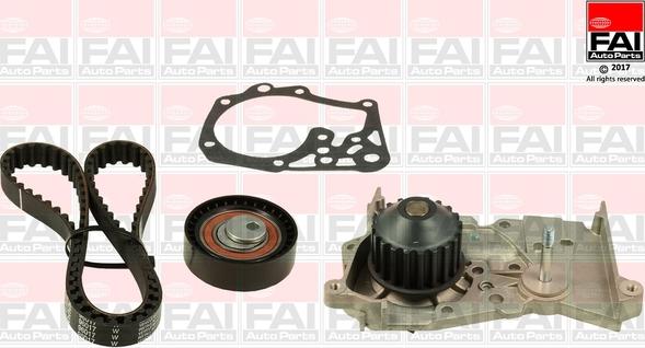 FAI AutoParts TBK536-6609 - Ūdenssūknis + Zobsiksnas komplekts www.autospares.lv