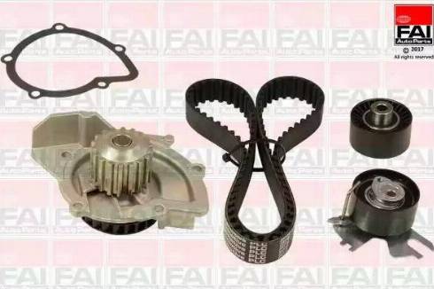 FAI AutoParts TBK537-6595 - Ūdenssūknis + Zobsiksnas komplekts www.autospares.lv