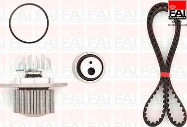 FAI AutoParts TBK09-2492 - Ūdenssūknis + Zobsiksnas komplekts www.autospares.lv