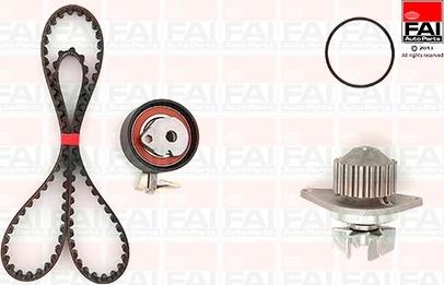 FAI AutoParts TBK145-6344 - Ūdenssūknis + Zobsiksnas komplekts www.autospares.lv