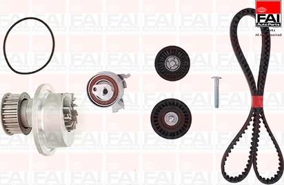 FAI AutoParts TBK156-3084 - Ūdenssūknis + Zobsiksnas komplekts autospares.lv