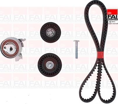 FAI AutoParts TBK156 - Zobsiksnas komplekts www.autospares.lv