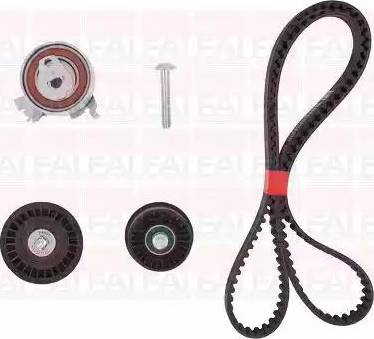 FAI AutoParts TBK106 - Timing Belt Set www.autospares.lv