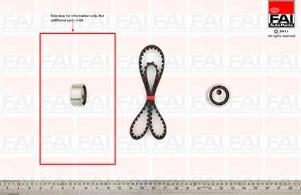 FAI AutoParts TBK88 - Zobsiksnas komplekts autospares.lv