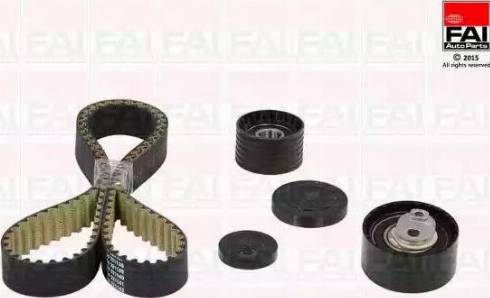 FAI AutoParts TBK349 - Timing Belt Set www.autospares.lv