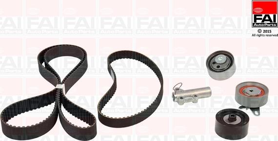 FAI AutoParts TBK359 - Zobsiksnas komplekts www.autospares.lv