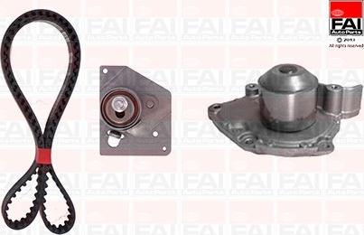 FAI AutoParts TBK356-6327 - Ūdenssūknis + Zobsiksnas komplekts www.autospares.lv