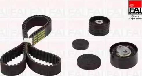 FAI AutoParts TBK350 - Timing Belt Set www.autospares.lv