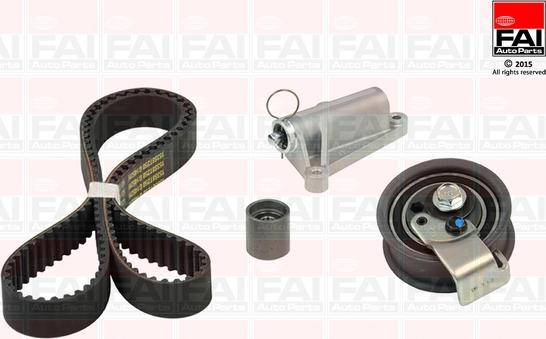 FAI AutoParts TBK364 - Комплект зубчатого ремня ГРМ www.autospares.lv