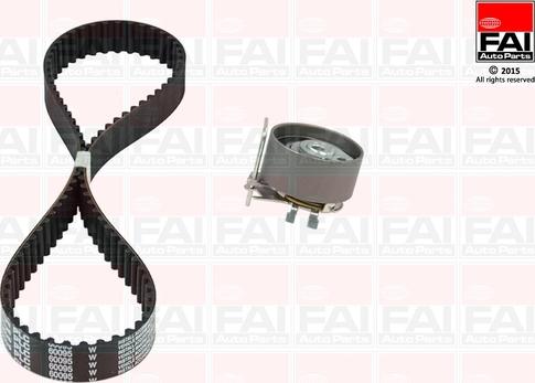 FAI AutoParts TBK381 - Timing Belt Set www.autospares.lv