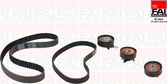 FAI AutoParts TBK329 - Комплект зубчатого ремня ГРМ www.autospares.lv