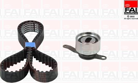 FAI AutoParts TBK256 - Комплект зубчатого ремня ГРМ www.autospares.lv