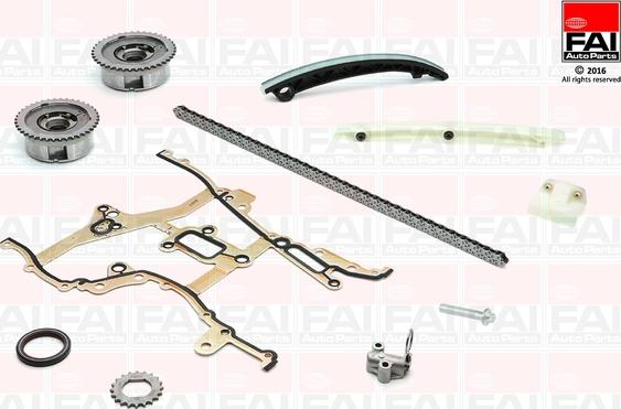 FAI AutoParts TCK98VVT - Sadales vārpstas piedziņas ķēdes komplekts www.autospares.lv