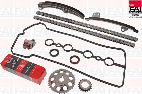 FAI AutoParts TCK454 - Sadales vārpstas piedziņas ķēdes komplekts www.autospares.lv