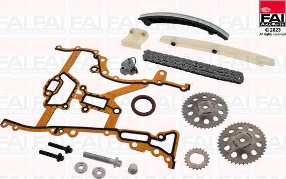 FAI AutoParts TCK4S - Sadales vārpstas piedziņas ķēdes komplekts www.autospares.lv