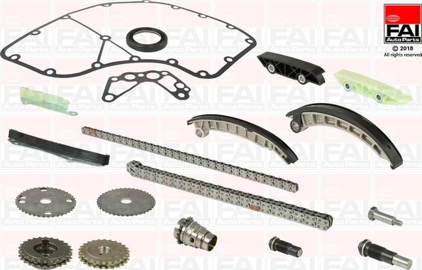 FAI AutoParts TCK194LC - Sadales vārpstas piedziņas ķēdes komplekts www.autospares.lv