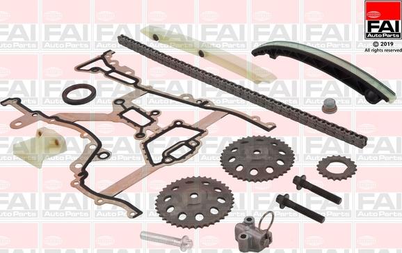 FAI AutoParts TCK116 - Sadales vārpstas piedziņas ķēdes komplekts www.autospares.lv