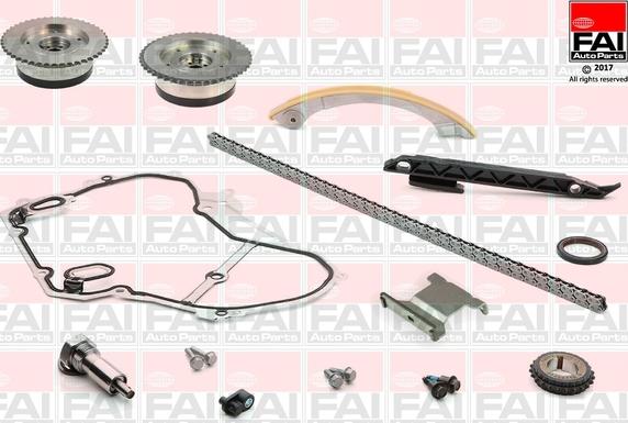 FAI AutoParts TCK120VVT - Sadales vārpstas piedziņas ķēdes komplekts autospares.lv