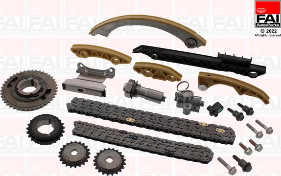 FAI AutoParts TCK340NG - Sadales vārpstas piedziņas ķēdes komplekts www.autospares.lv