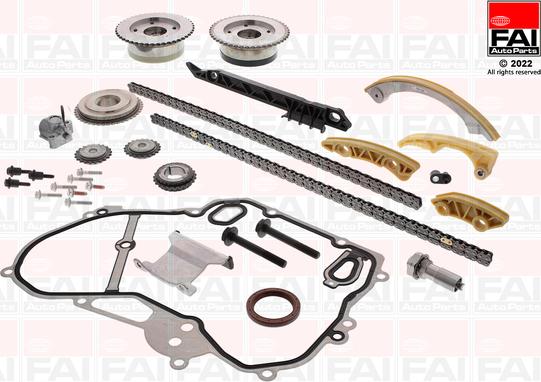 FAI AutoParts TCK340VVT - Sadales vārpstas piedziņas ķēdes komplekts www.autospares.lv