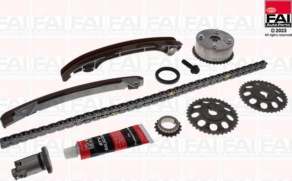 FAI AutoParts TCK34VVT - Sadales vārpstas piedziņas ķēdes komplekts www.autospares.lv