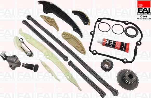 FAI AutoParts TCK364 - Sadales vārpstas piedziņas ķēdes komplekts www.autospares.lv