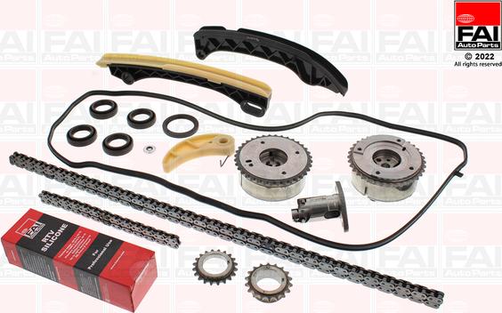 FAI AutoParts TCK389VVT - Sadales vārpstas piedziņas ķēdes komplekts www.autospares.lv