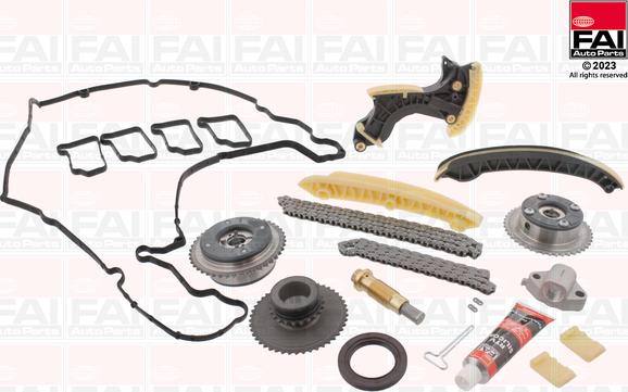 FAI AutoParts TCK380VVT - Sadales vārpstas piedziņas ķēdes komplekts www.autospares.lv