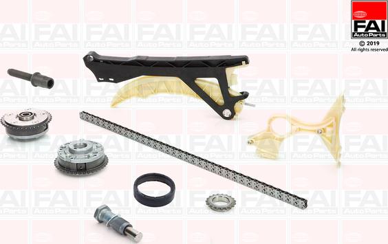 FAI AutoParts TCK20VVT - Sadales vārpstas piedziņas ķēdes komplekts www.autospares.lv