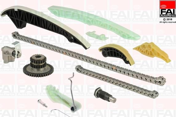 FAI AutoParts TCK212 - Комплект цепи привода распредвала www.autospares.lv