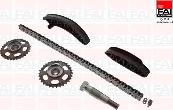 FAI AutoParts TCK227NG - Timing Chain Kit www.autospares.lv