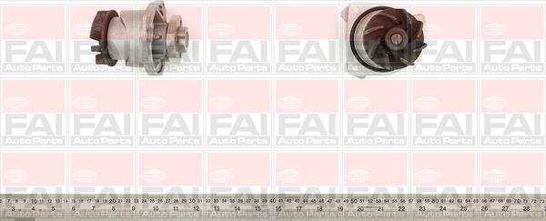 FAI AutoParts WP6415 - Водяной насос www.autospares.lv