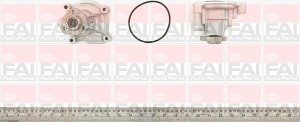 FAI AutoParts WP6430 - Водяной насос www.autospares.lv