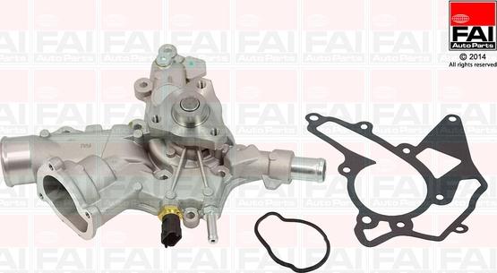 FAI AutoParts WP6422T - Водяной насос www.autospares.lv