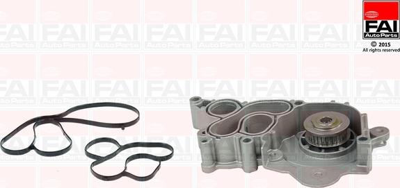 FAI AutoParts WP6618 - Водяной насос www.autospares.lv