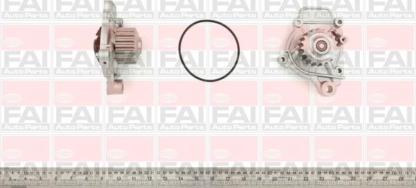 FAI AutoParts WP6152 - Ūdenssūknis www.autospares.lv