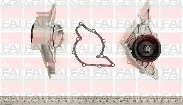 FAI AutoParts WP6102 - Water Pump www.autospares.lv