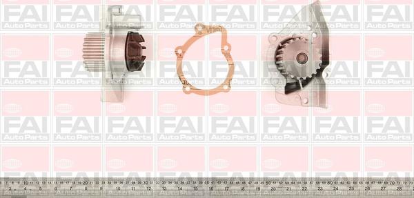 FAI AutoParts WP6110 - Ūdenssūknis www.autospares.lv